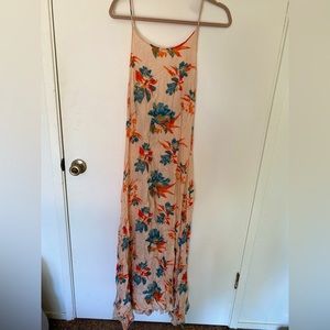 Floor Length Low Back Floral Free people Intimately Gown